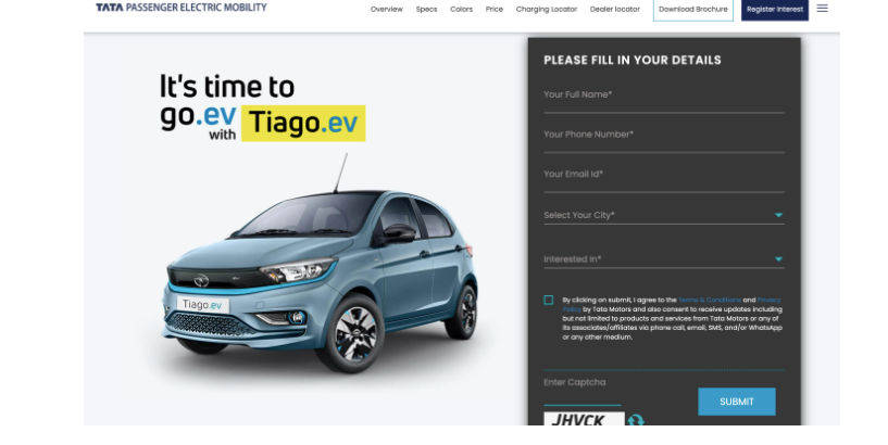 Cheapest electric car tata tiago ev launched price Sale availability specs range