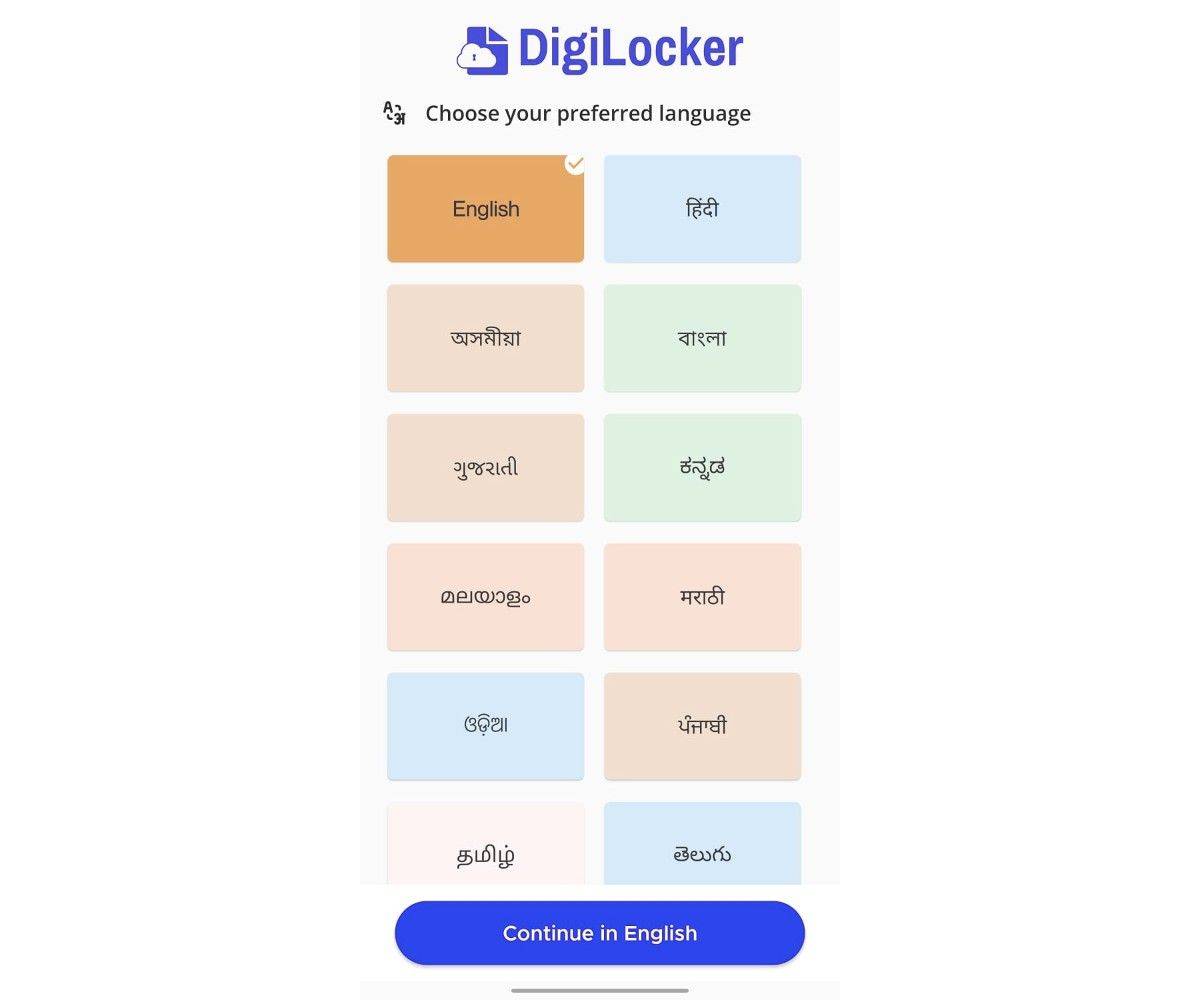 how to start digilocker