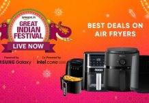 Amazon Great Indian Festival: येथे पाहा एअर फ्रायरवर मिळत असलेली बेस्ट डील