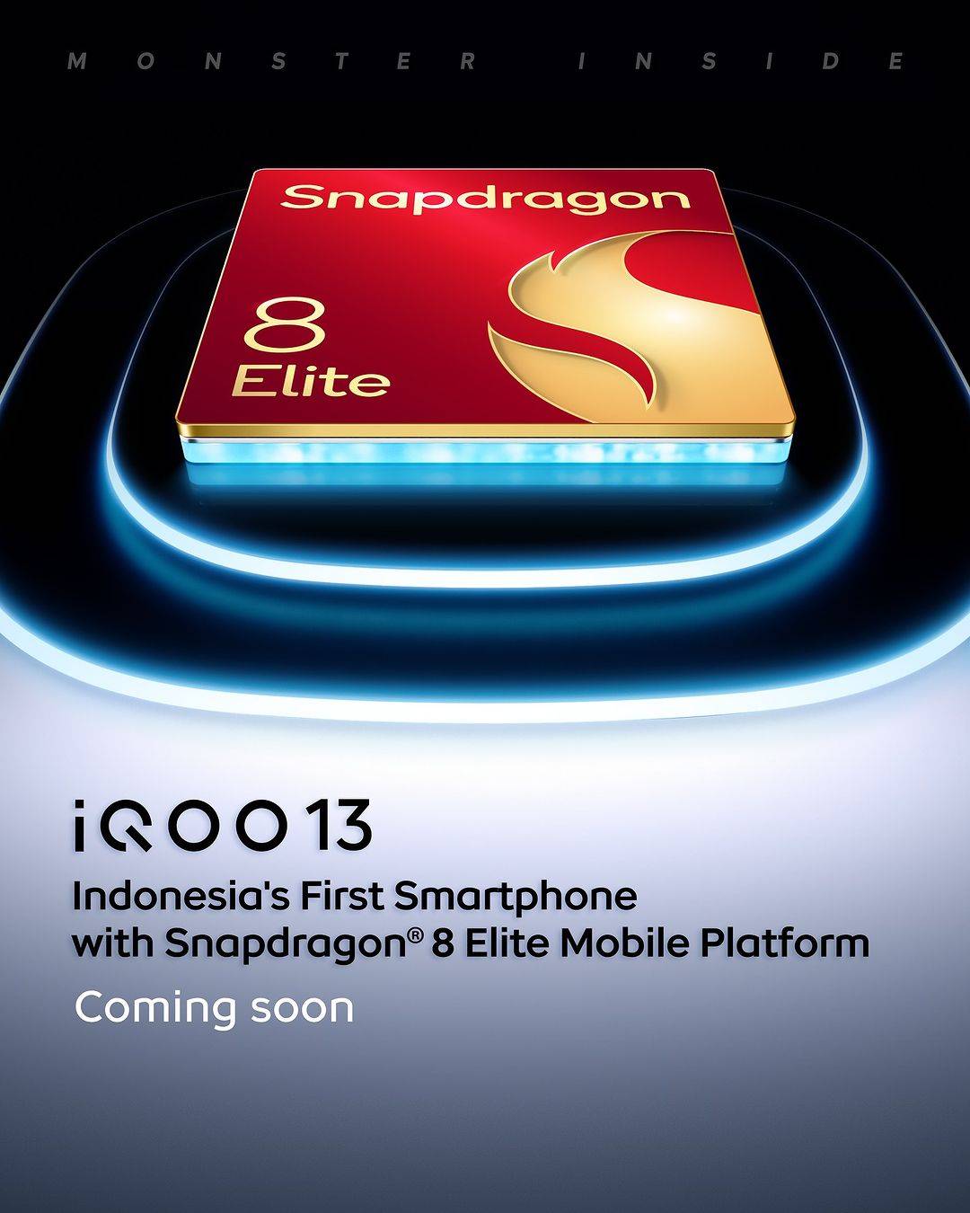 iQoo 13 akan menjadi HP pertama di Indonesia dengan Snapdragon 8 Elite