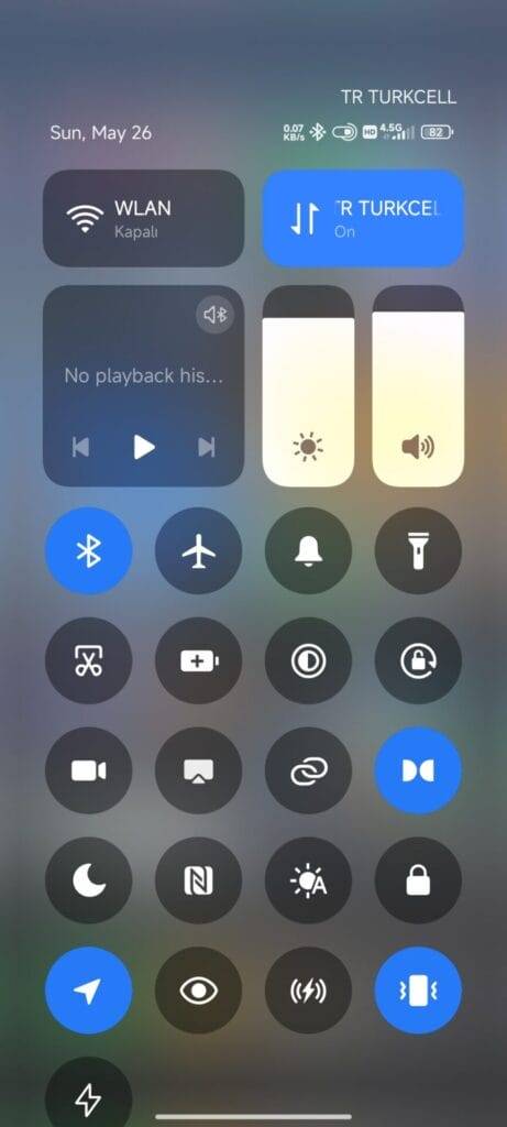 Control Center pada HyperOS 2.0
