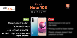 Redmi Note 10s review