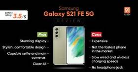 Review Samsung Galaxy S21 FE: