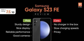 Samsung Galaxy S23 fe review