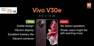 Vivo v30e review