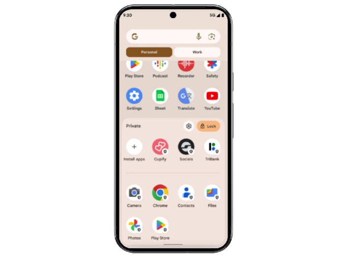 android 15 private space