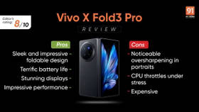 Vivo X Fold 3 Pro review: Debut Menakjubkan di Pasar Ponsel Lipat