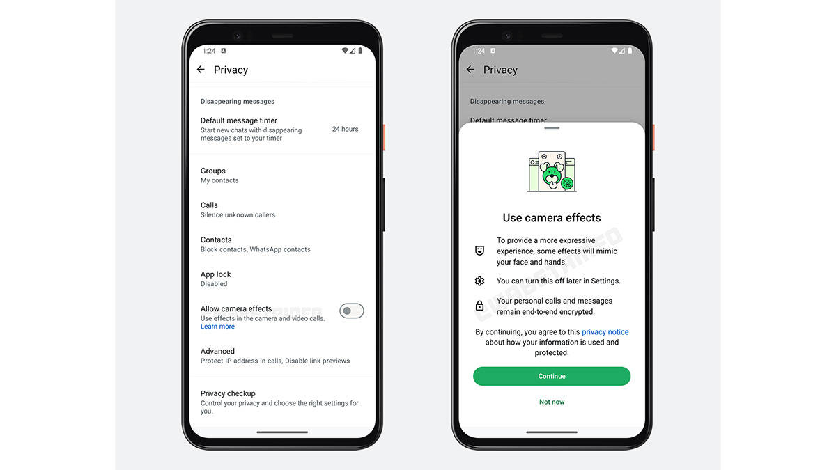 WhatsApp Uji Coba Fitur Camera Effects untuk Video Call