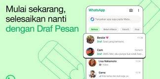 Fitur Baru WhatsApp, Dapat Menyimpan Draft Saat Chat Belum Terkirim