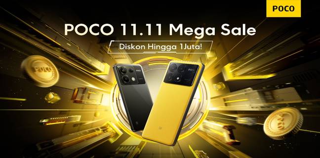 POCO 11.11 Mega Sale!