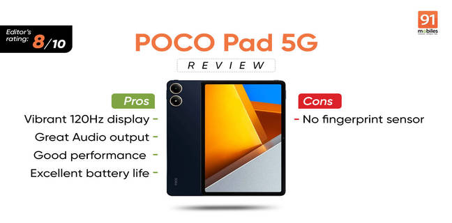 Review Poco Pad 5G poco pad 5g