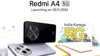 Redmi a4 5g