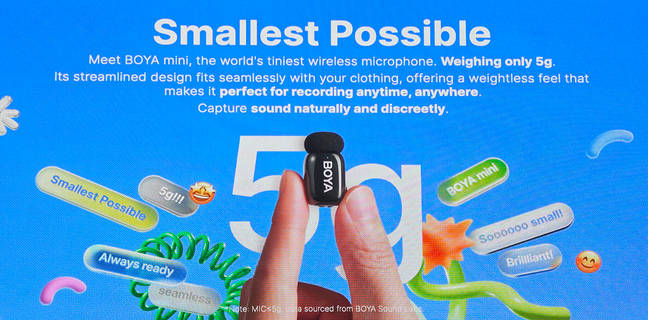 Boya Mini Dijual di Indonesia, Microphone Wireless Terkecil di Dunia untuk HP dan Kamera