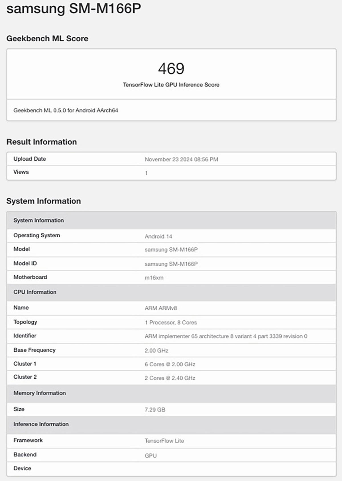 Samsung Galaxy M16 5G Muncul di Geekbench, Pakai MediaTek Dimensity 6300?