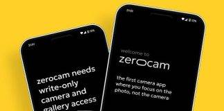ZeroCam Resmi Hadir di Android, Aplikasi Kamera Minimalis zerocam