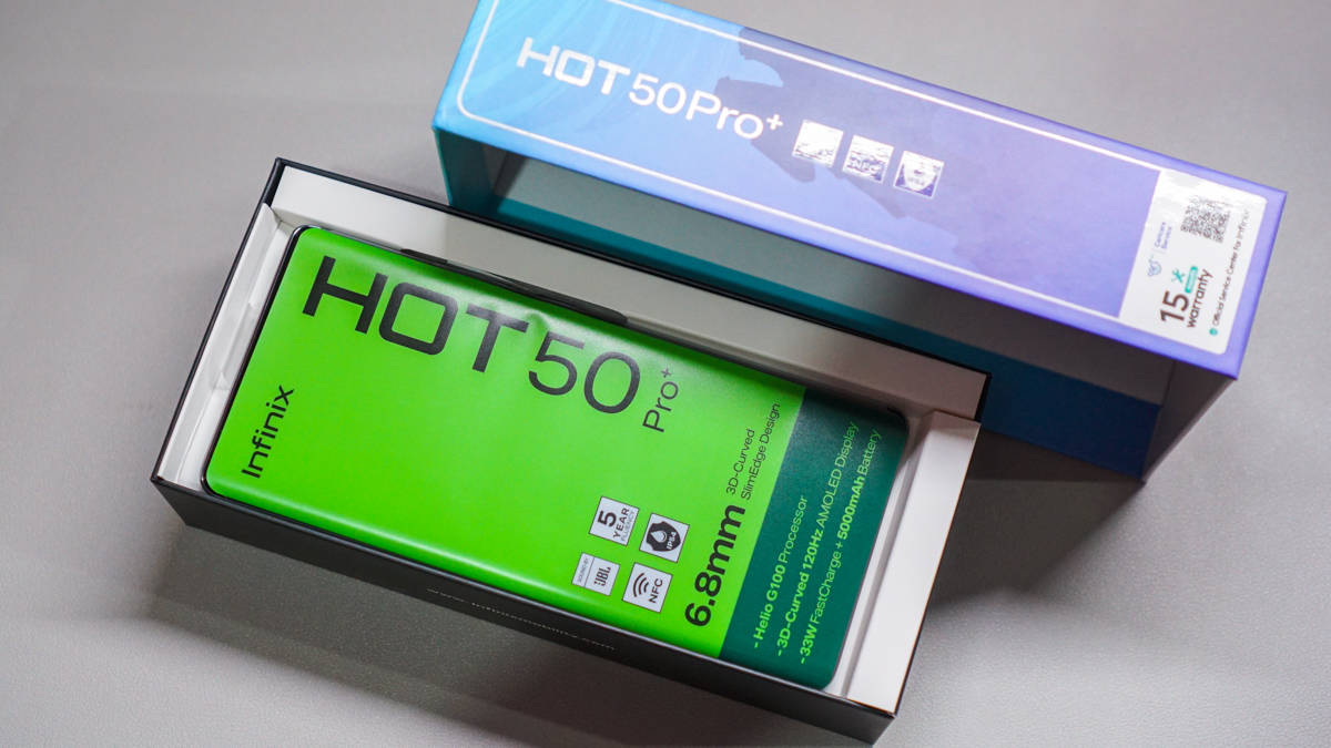 Unboxing dan Hands-on Infinix Note 50 Pro Plus, Paket Aksesori Lengkap