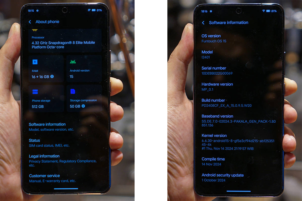 Kesan Pertama Menggenggam iQoo 13, HP Snapdragon 8 Elite Pertama di Indonesia