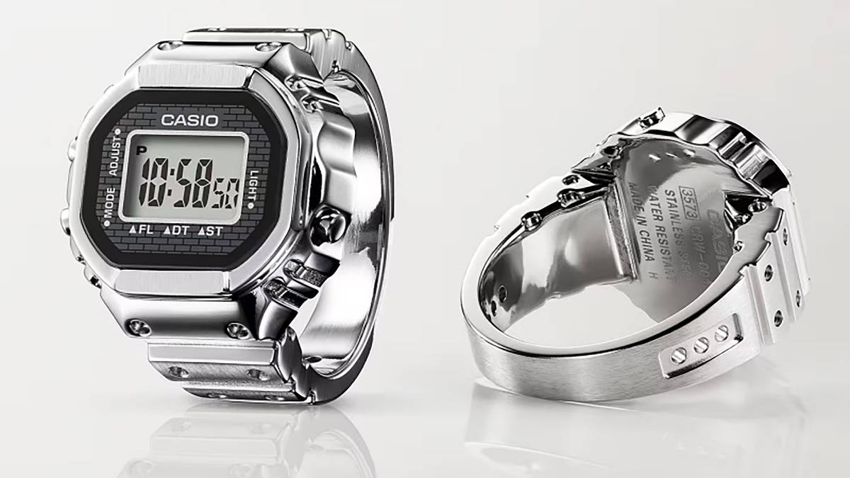 Casio Rilis "Smart Ring" Berbentuk Jam Tangan Mungil