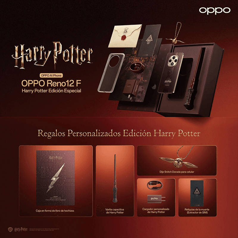 Oppo Reno12 F edisi Harry Potter