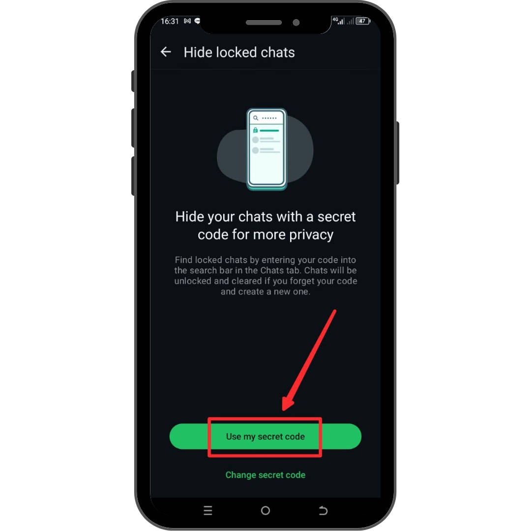 cara mengunci chat whatsapp