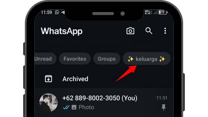 whatsapp list