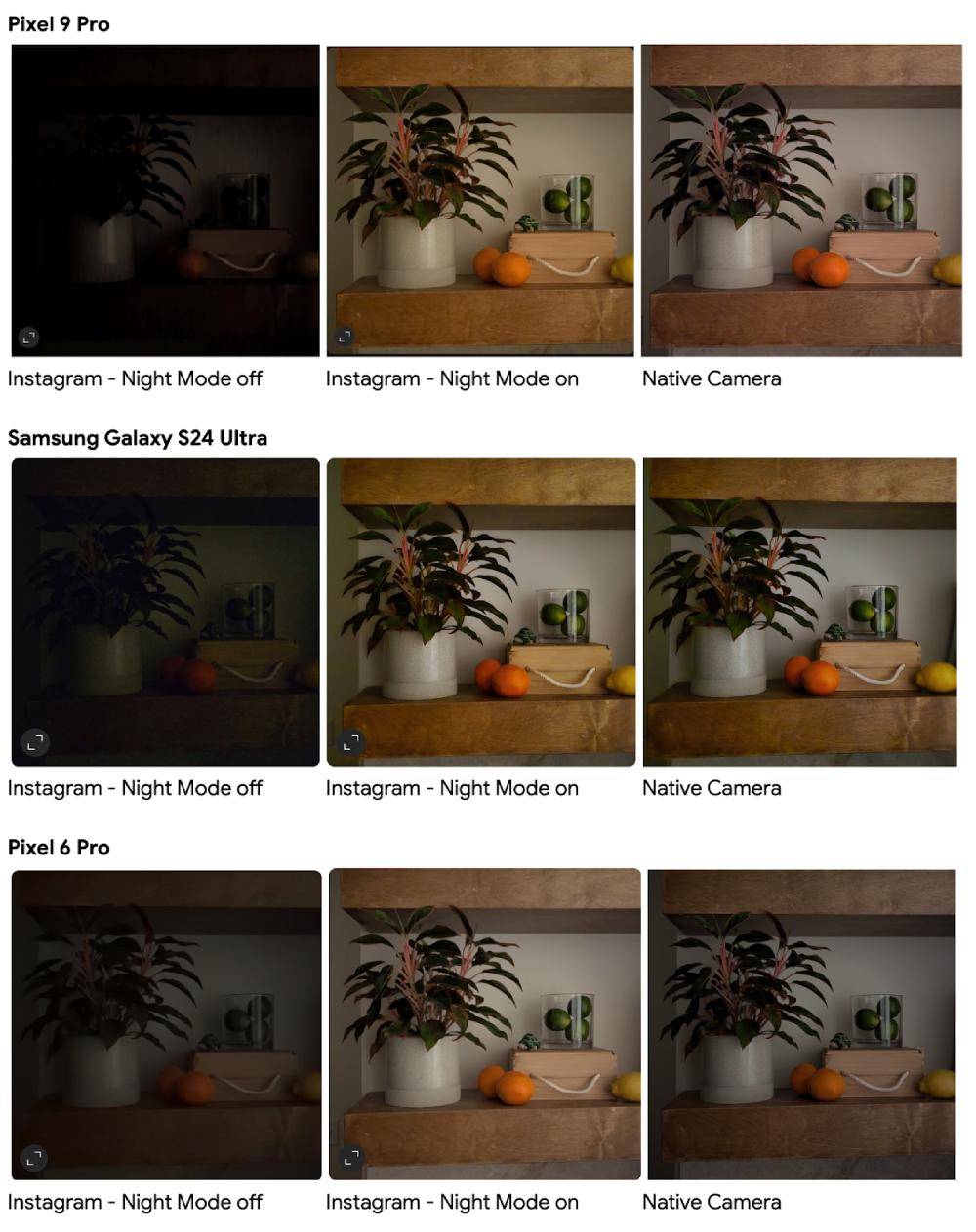 Fitur mode malam di Instagram
