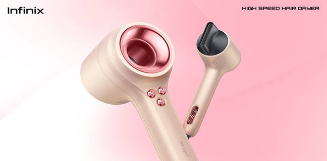 Infinix Rilis High-Speed Hair Dryer di Indonesia, Masuk Segmen Beauty Tech Infinix Rilis High-Speed Hair Dryer di Indonesia, Masuk Segmen Beauty Tech