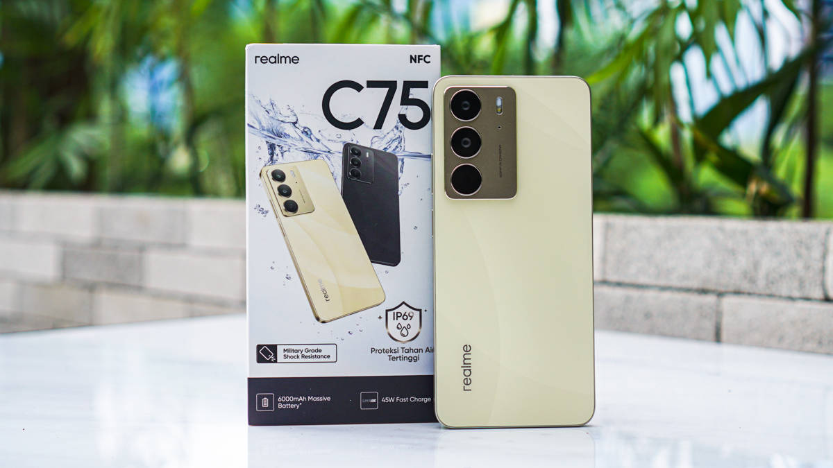 Unboxing dan Hands-on Realme C75, HP Tangguh Bersertifikasi IP69