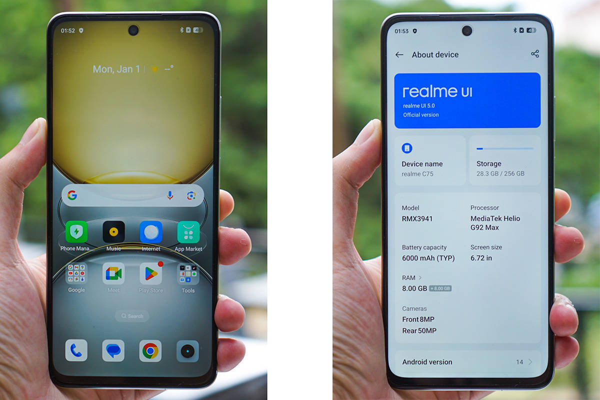 Unboxing dan Hands-on Realme C75, HP Tangguh Bersertifikasi IP69