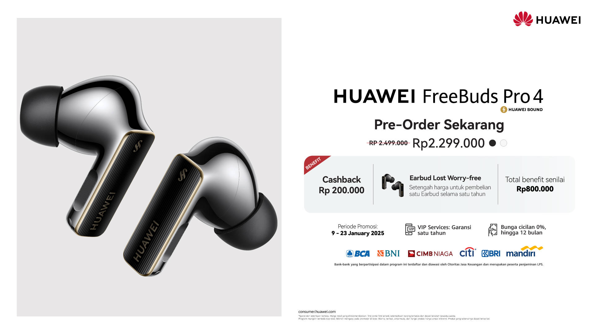 HUAWEI FreeBuds Pro 4 - Pre Order