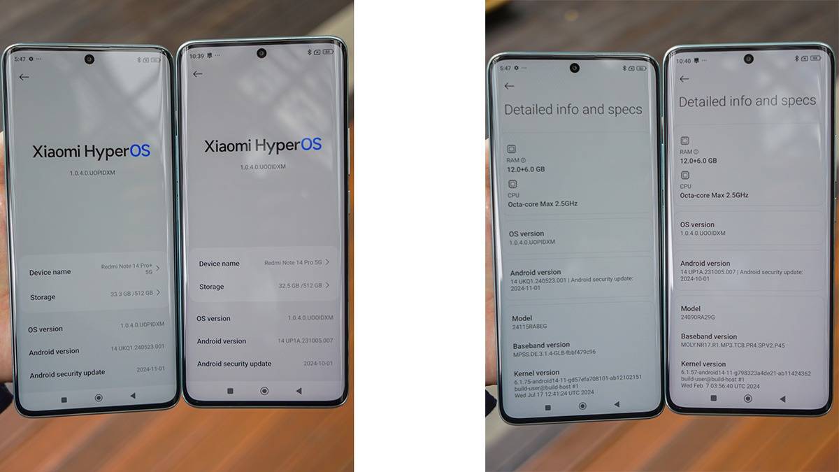 Redmi Note 14 Pro 5G dan Pro Plus 5G.