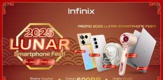 Sambut Imlek, Infinix Gelar Diskon Hingga Rp 600.000 untuk Smartphone, Laptop, dan IoT
