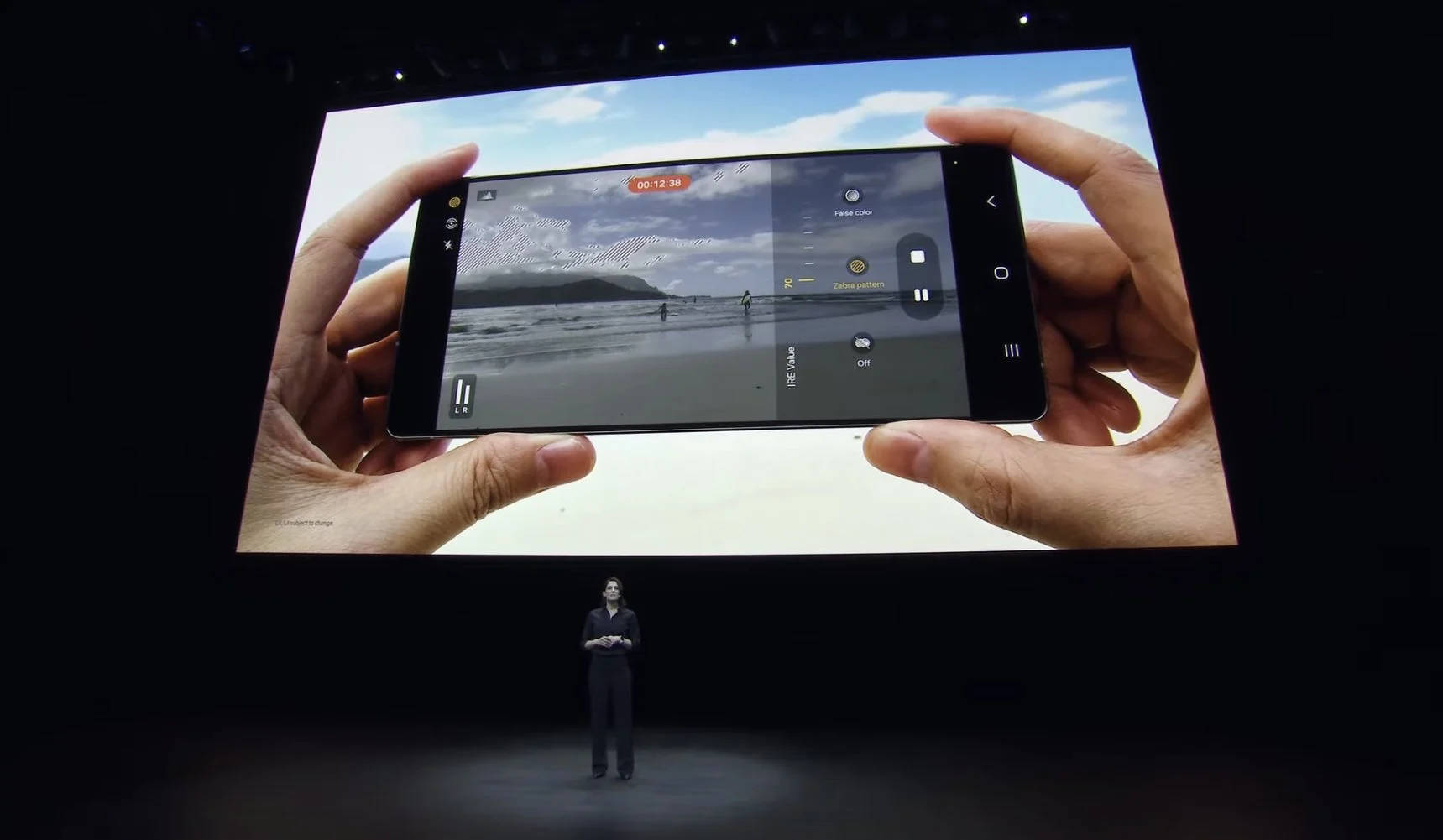 Perekaman video logaritmik (LOG) pada Galaxy S25 series. Sumber: Samsung (via Gizmodo).