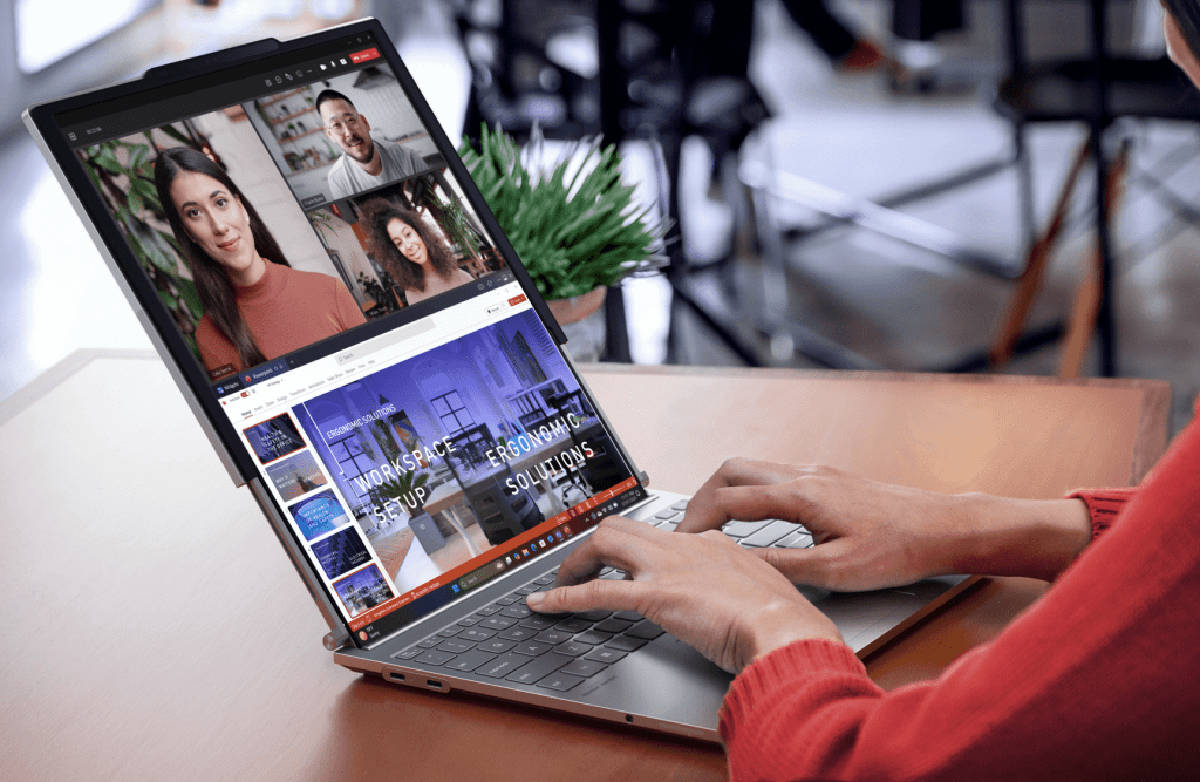 Lenovo Perkenalkan ThinBook Plus Gen 6, Laptop dengan Layar yang Bisa Digulung