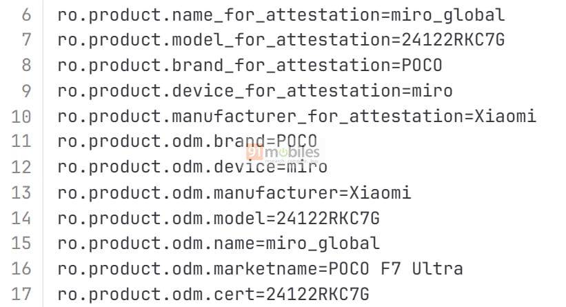 Bocoran Firmware Ungkap Poco F7 Ultra Memang "Kembaran" Redmi K80 Pro