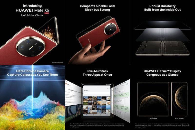 Huawei Mate X6 dapat TKDN