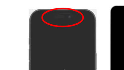 iPhone SE 4 (iPhone 16E) samar-samar tampak menampilkan Dynamic Island. Sumber: Evan Blass via 9to5Mac.