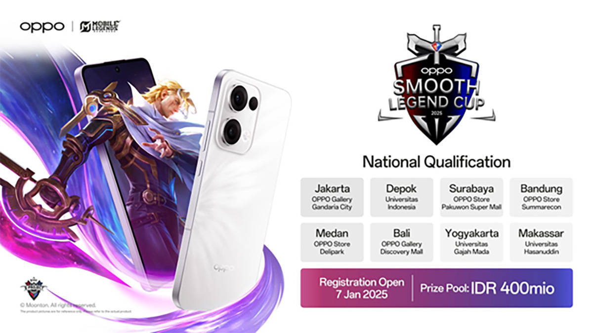 Pertama dengan MediaTek Dimensity 8350, Oppo Reno 13 5G Janjikan Pengalaman Gaming dengan Frame Rate Tinggi