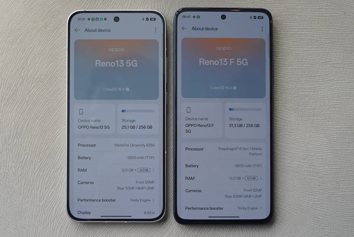 Kesan pertama Menggenggam Oppo Reno 13 5G dan Reno 13F 5G, Ternyata Ini Bedanya