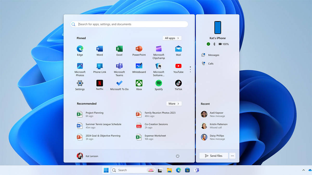 Susul Android, iPhone Bakal Bisa Diakses dari Menu Start Windows 11