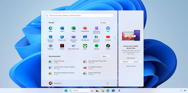 Susul Android, iPhone Bakal Bisa Diakses dari Menu Start Windows 11 Susul Android, iPhone Bakal Bisa Diakses dari Menu Start Windows 11