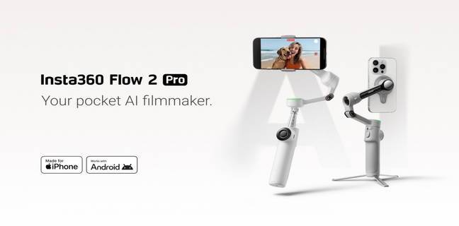 Insta 360 Perkenalkan Flow 2 Pro, Gimbal Smartphone dengan AI Insta 360 Perkenalkan Flow 2 Pro, Gimbal Smartphone dengan AI