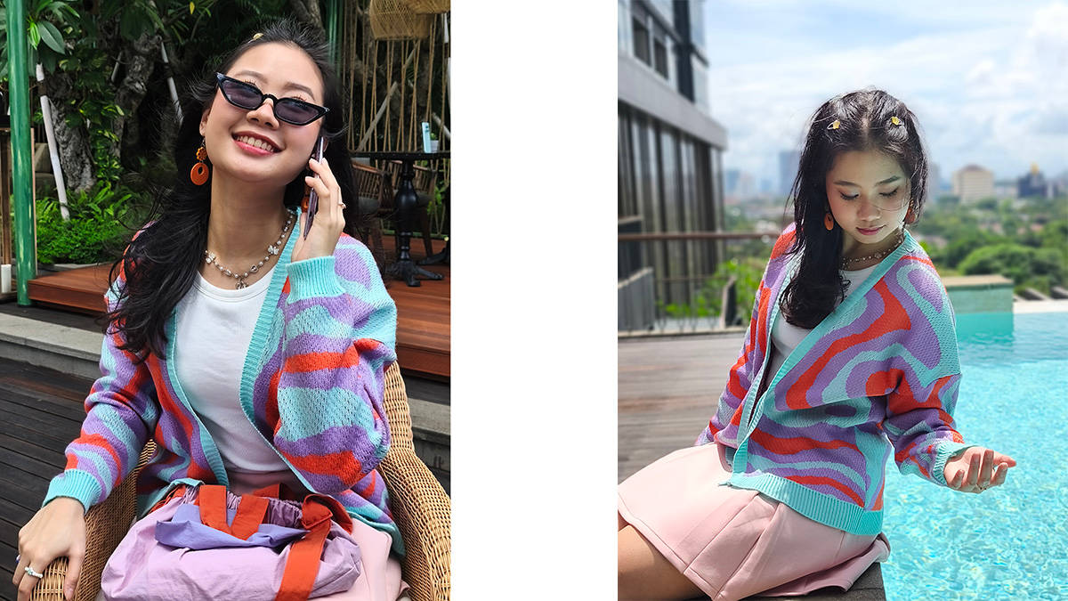 Memotret Model dengan Xiaomi Redmi Note 14 Pro 5G, Tone Warnanya Memukau