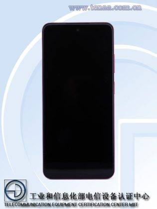 Model "RMX3949" di laman TENAA