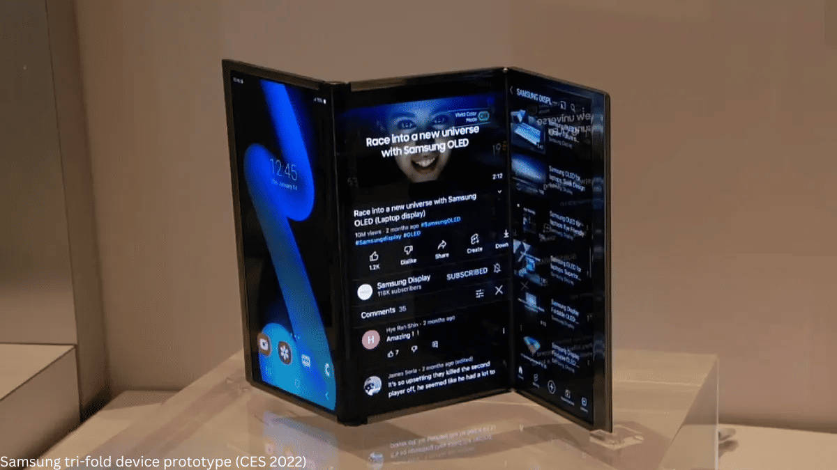 Bocoran Spesifikasi dan Nama HP Lipat Tiga Samsung, Masih Galaxy tapi Pakai Huruf Baru