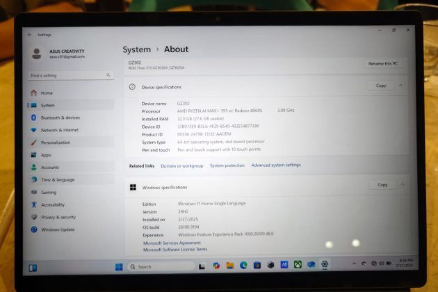 Tablet Gaming Asus ROG Flow Z13 Sudah Bisa Dipesan di Indonesia, Begini Tampilannya