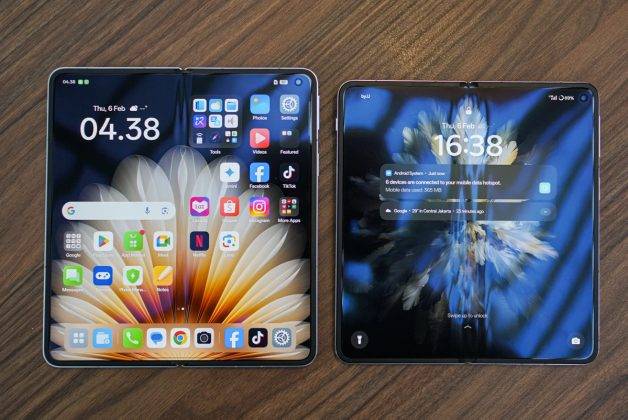 Oppo Find N5 vs. Find N3 vs. Samsung Galaxy Z Fold 6
