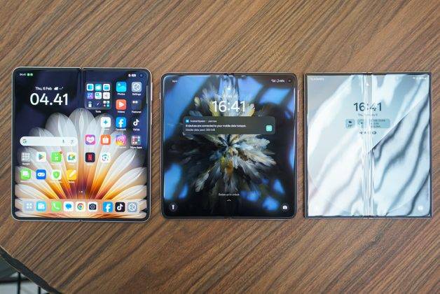Oppo Find N5 vs. Find N3 vs. Samsung Galaxy Z Fold 6