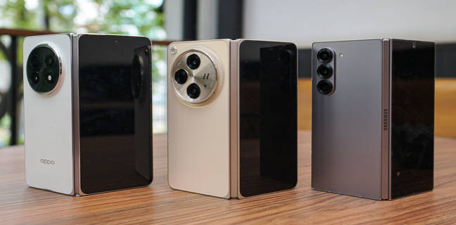 Oppo Find N5 vs. Find N3 vs. Samsung Galaxy Z Fold 6