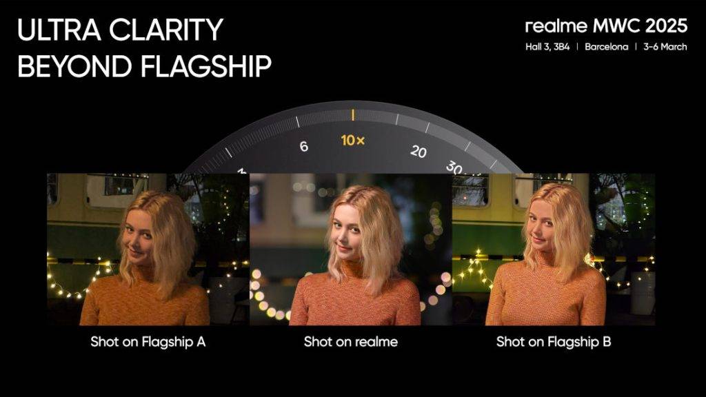 Perbandingan kamera Realme Ultra dengan dua flagship lain.